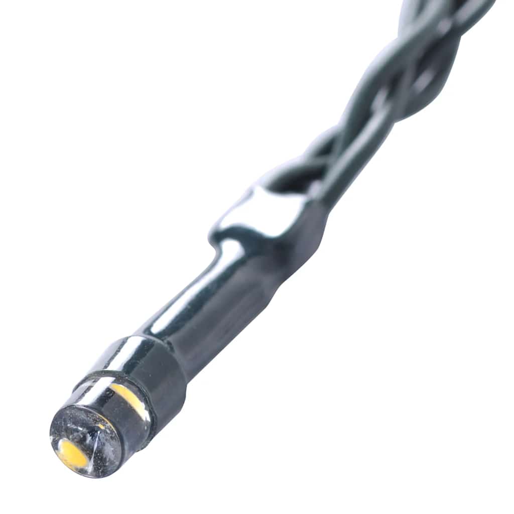 Sfere di Bosso Artificiale con Luci LED 2 pz Verdi 52 cm