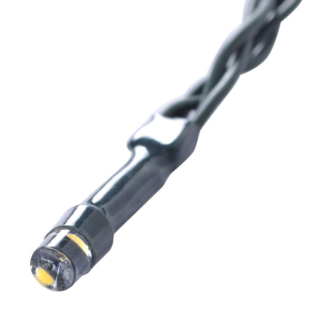 Sfere di Bosso Artificiale con Luci LED 2 pz Verdi 52 cm