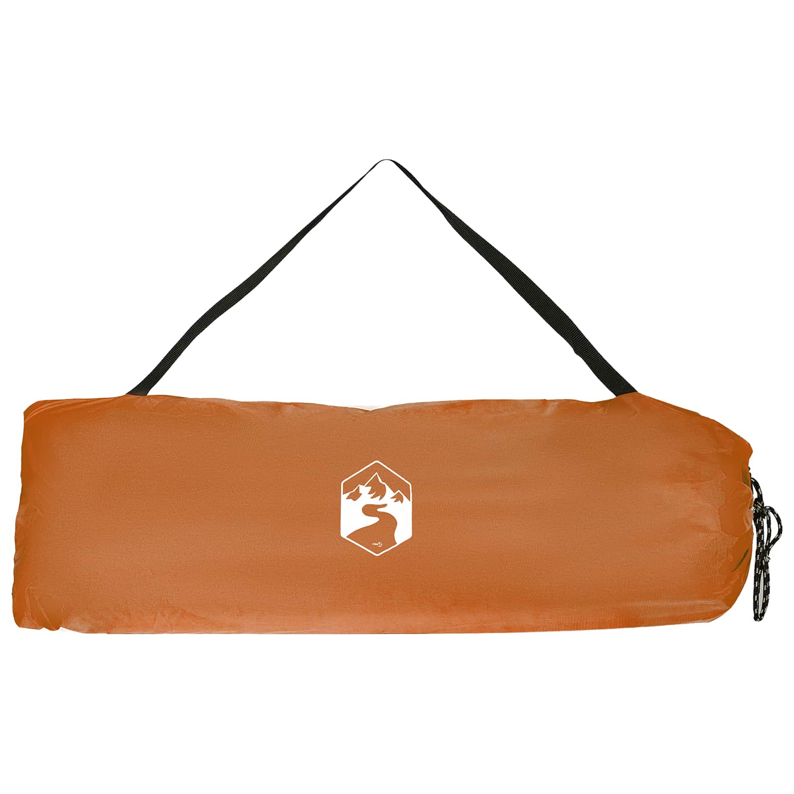 Set di Tende da Campeggio 2 pz 4 persona Arancione