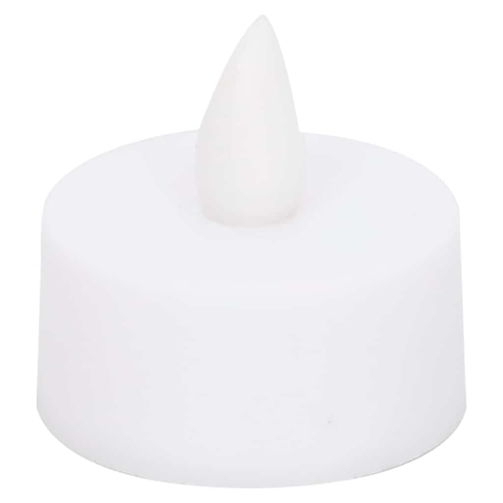 Lumini Elettrici LED Senza Fiamma 20 pz Bianco Caldo