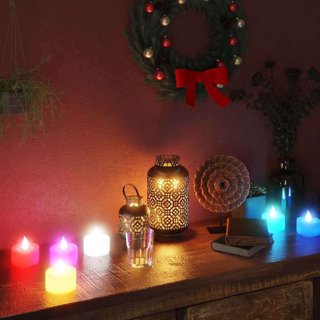 Lumini Elettrici LED Senza Fiamma 100 pz Colorati