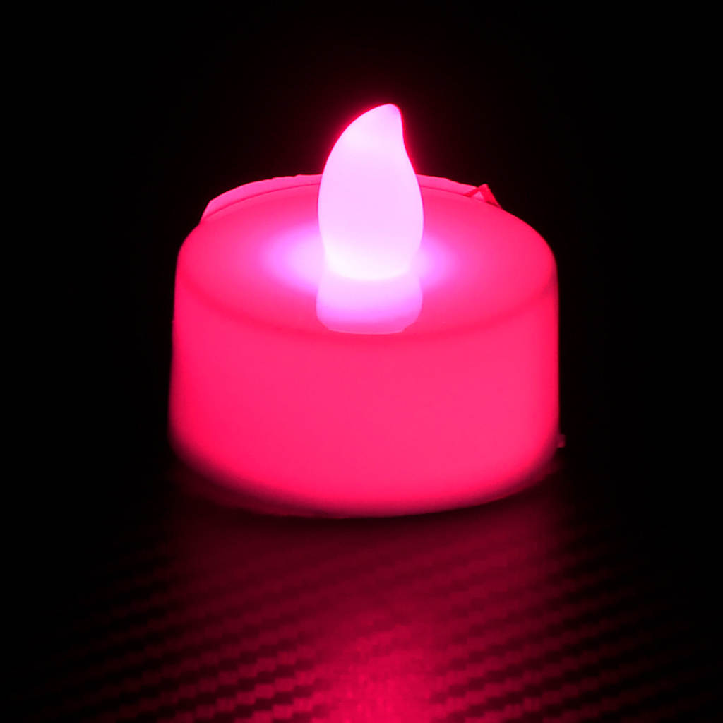 Lumini Elettrici LED Senza Fiamma 100 pz Colorati