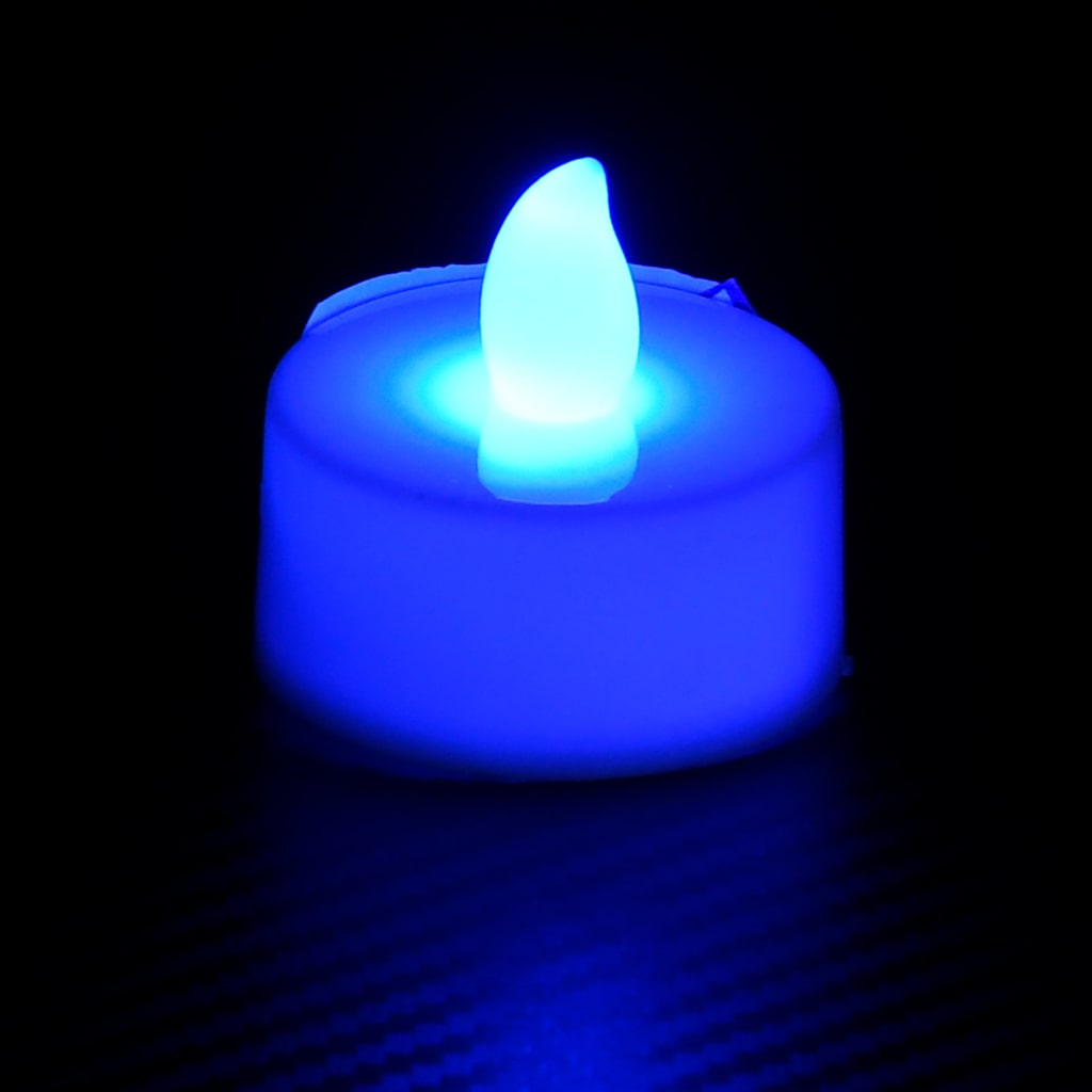 Lumini Elettrici LED Senza Fiamma 100 pz Colorati
