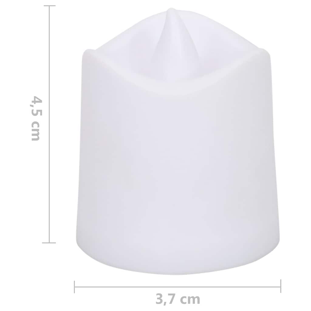 Lumini Elettrici LED Senza Fiamma 24 pz Colorati