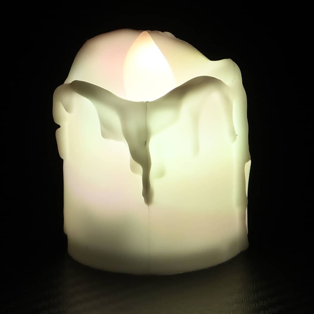 Lumini Elettrici LED Senza Fiamma 24 pz Colorati
