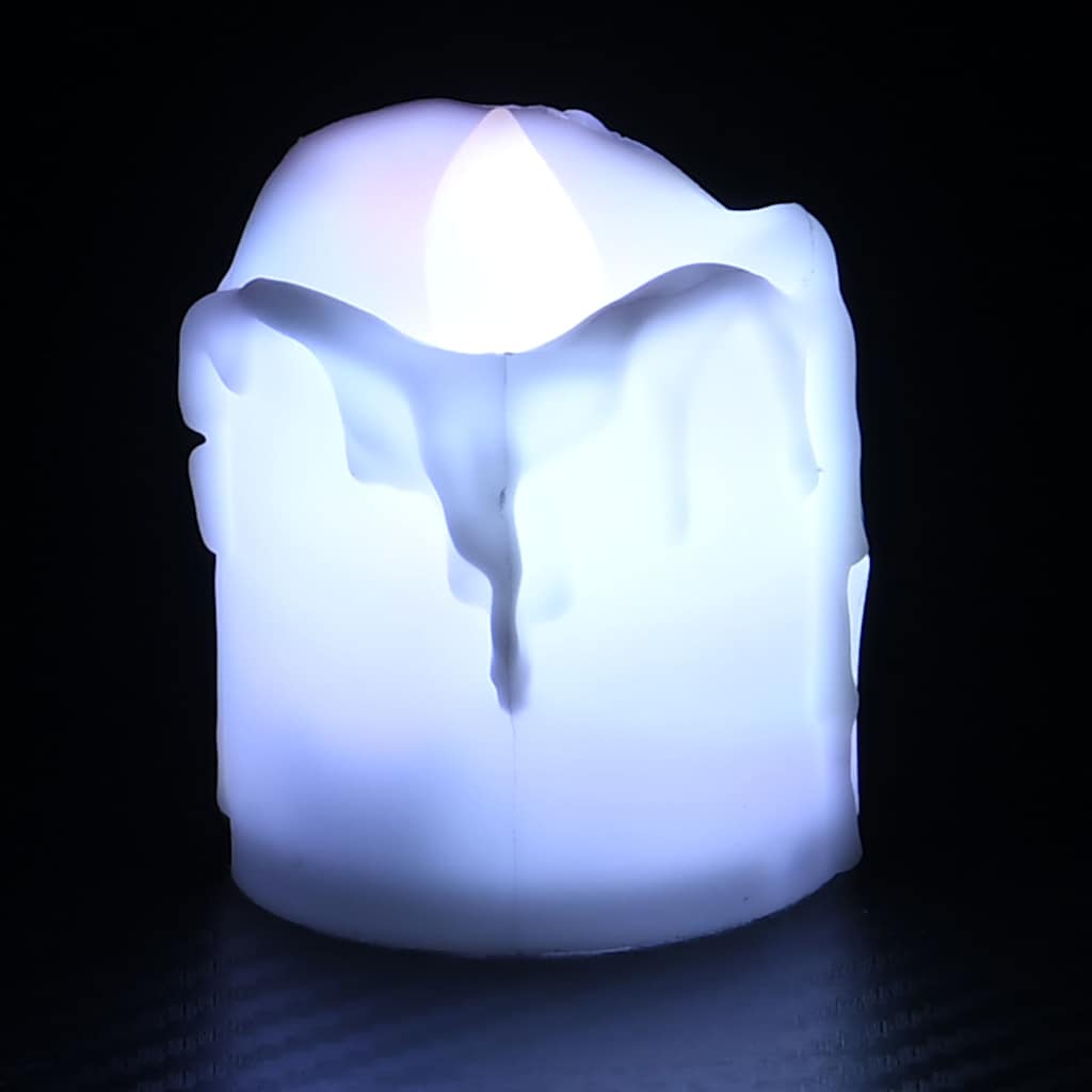 Lumini Elettrici LED Senza Fiamma 24 pz Colorati
