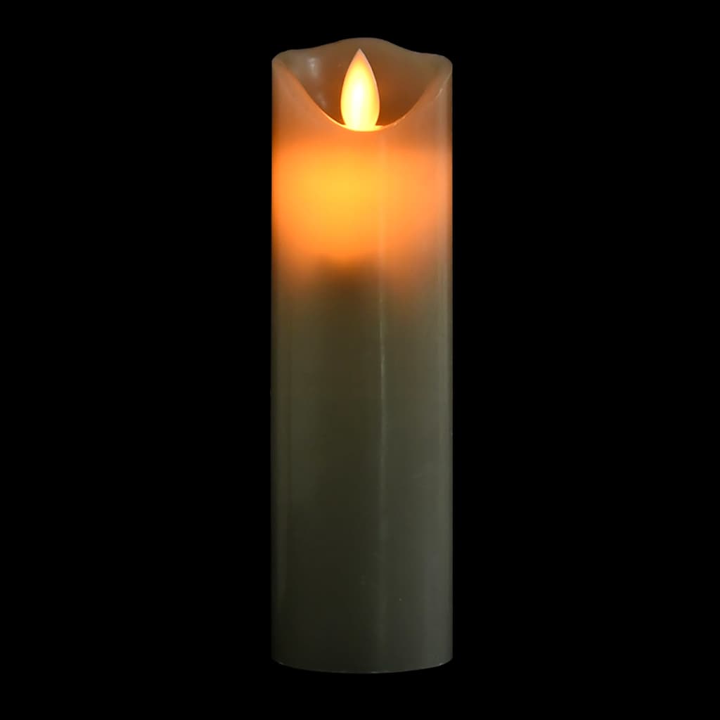 Set Candele Elettriche a LED 5 pz con Telecomando Bianco Caldo