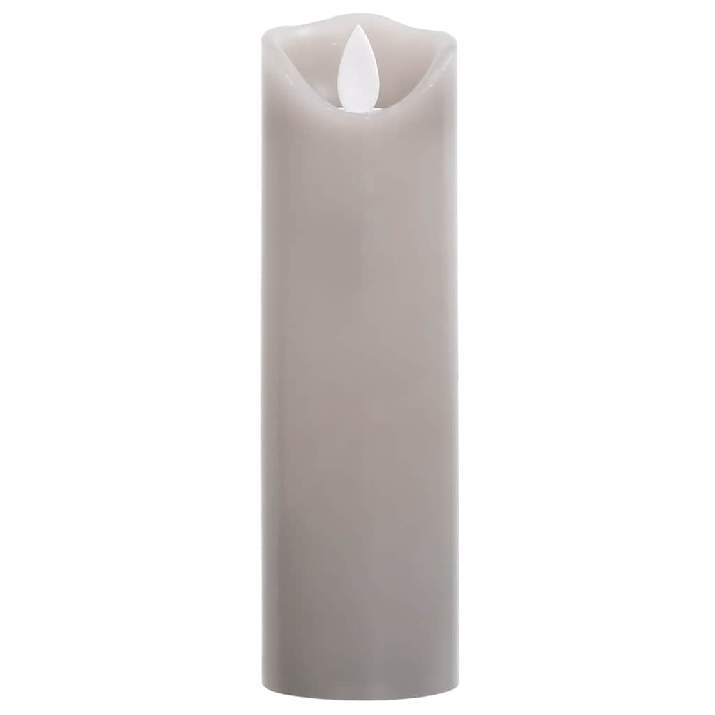 Set Candele Elettriche a LED 5 pz con Telecomando Bianco Caldo