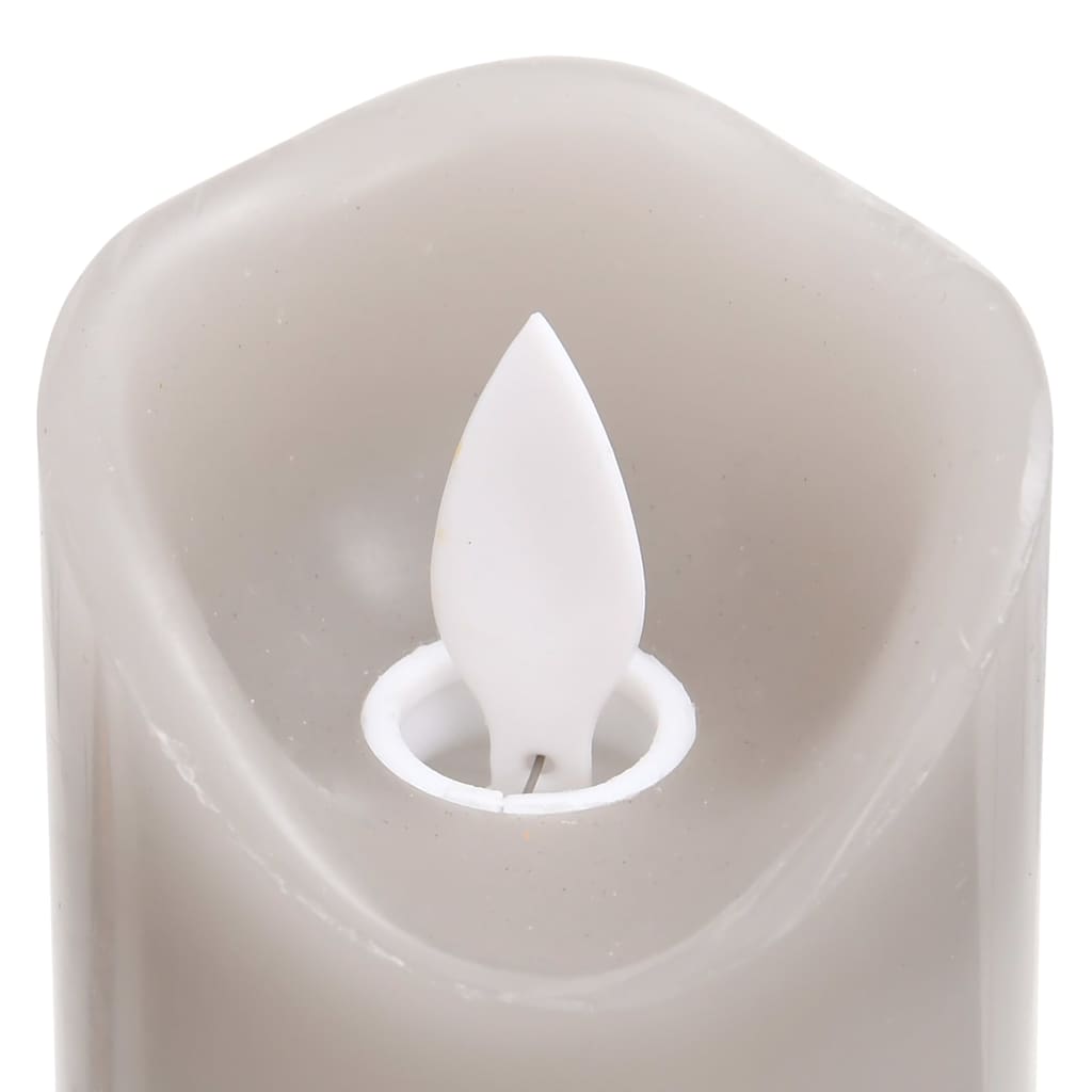 Set Candele Elettriche a LED 5 pz con Telecomando Bianco Caldo