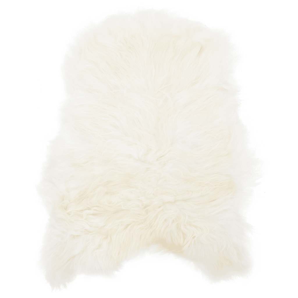 Fodera per Sedia in Pelle di Pecora Islandese Crema 70x110 cm