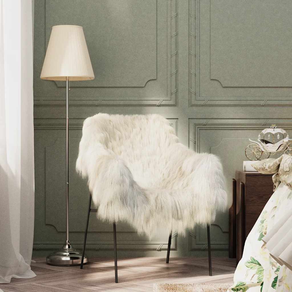 Pelle di Montone Crema (60-70)x(90-100) cm
