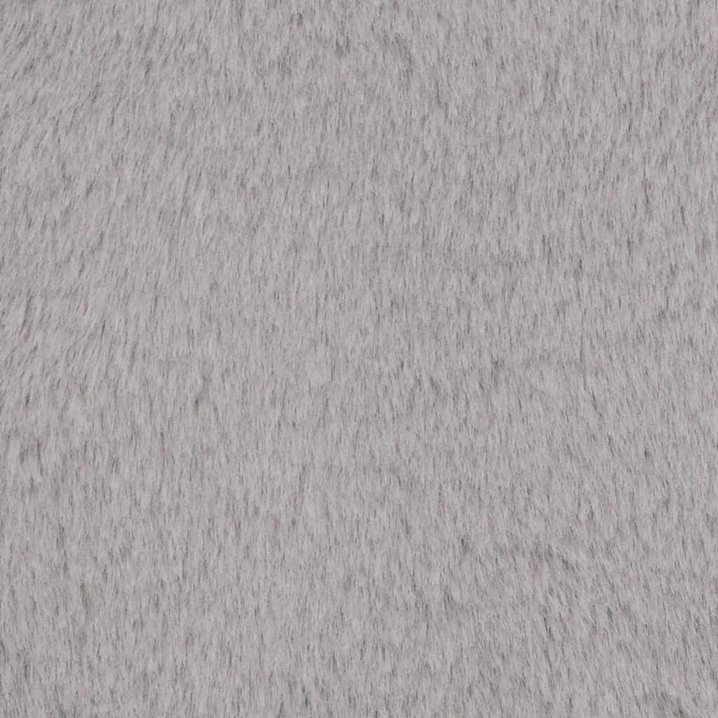 Tappeto in Pelliccia di Coniglio Finto 180x270 cm Grigio