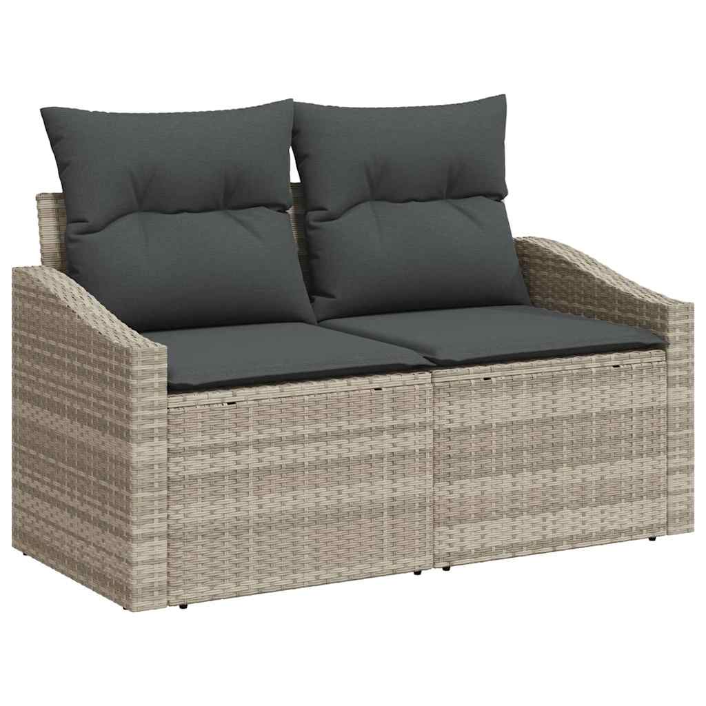 Set di divani 6 pz polyrattan