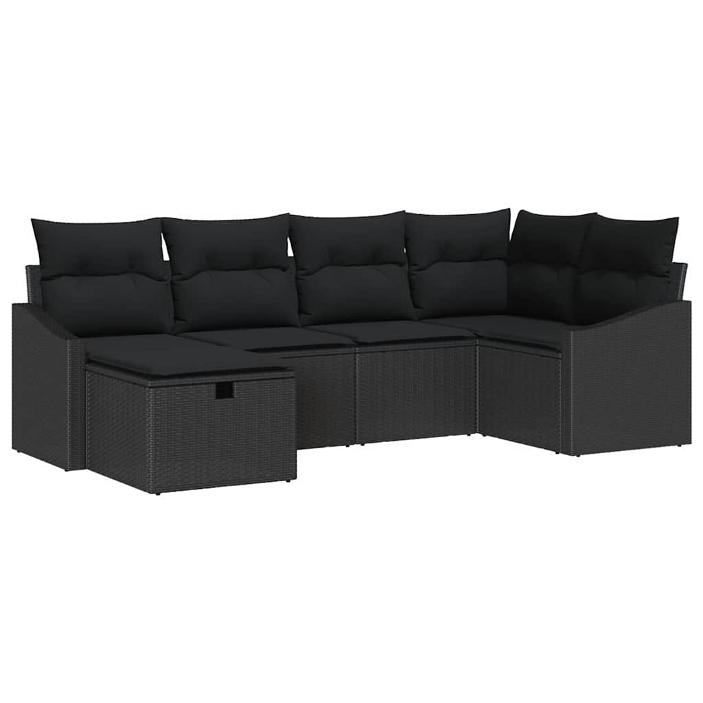 Set di divani 7 pz polyrattan