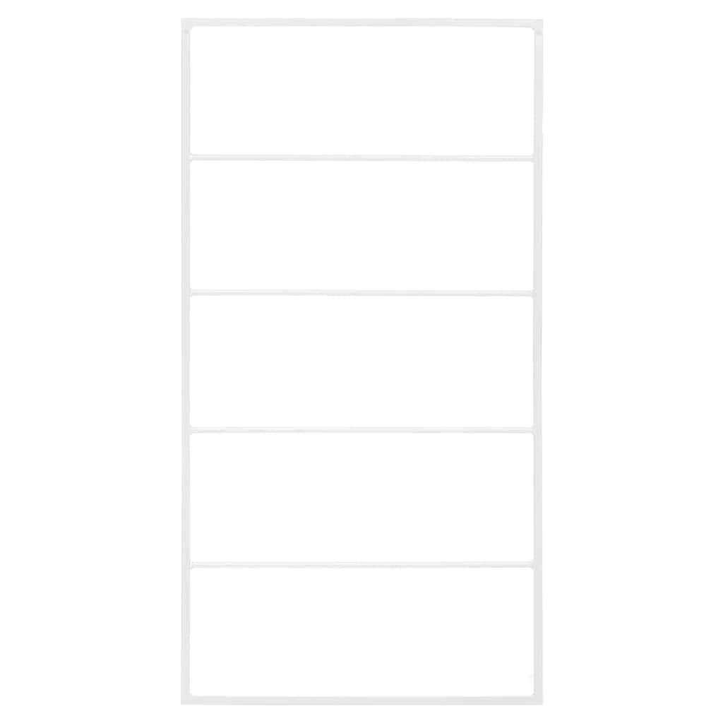 Portasciugamani Bianco 60x10x116 cm Acciaio