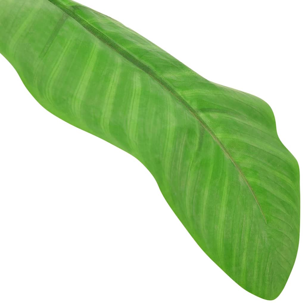 Albero di Banane Artificiale con Vaso 160 cm Verde