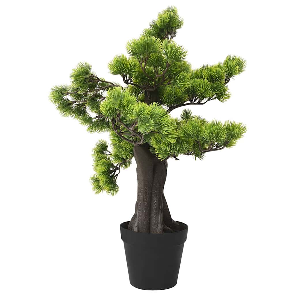 Bonsai di Pino Artificiale con Vaso 60 cm Verde