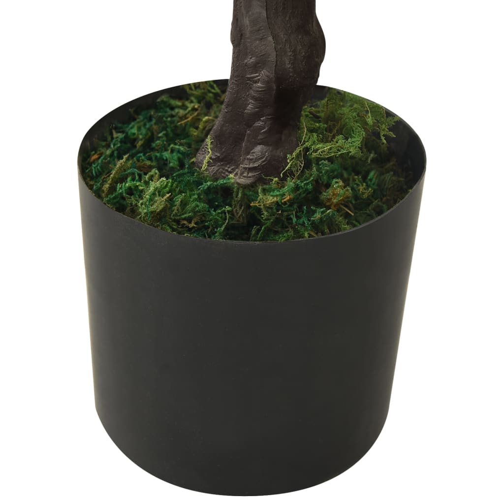 Bonsai di Cipresso Artificiale con Vaso 60 cm Verde