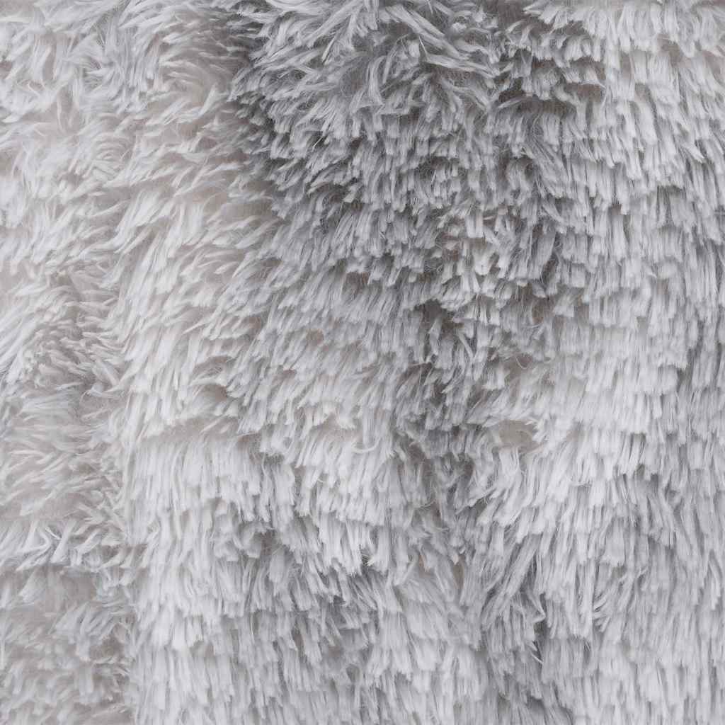 Tappeto Shaggy a Pelo Lungo Grigio 270x180 cm