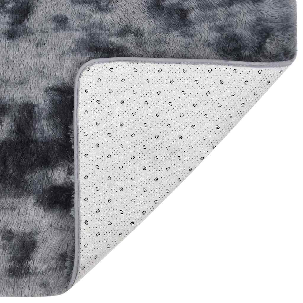Tappeto Shaggy a Pelo Lungo Antracite 200x140 cm