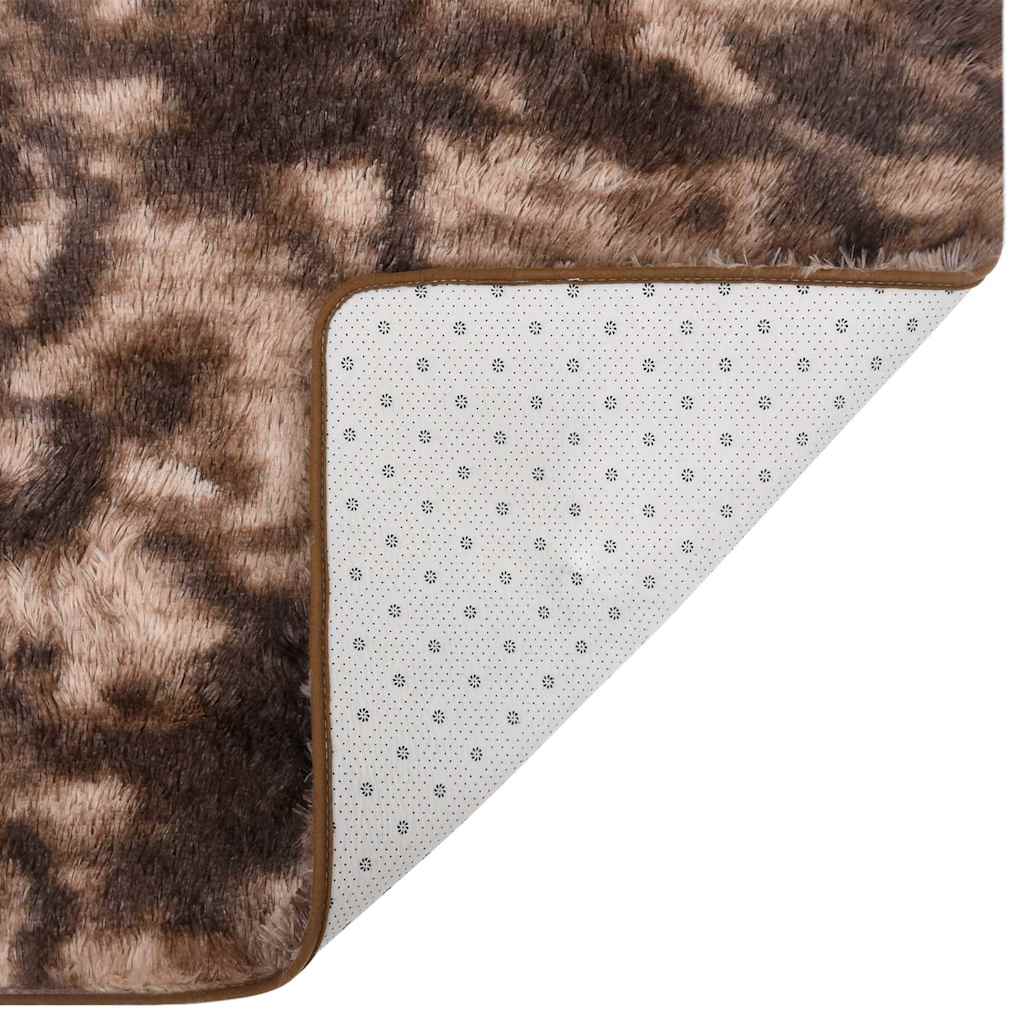Tappeto Shaggy a Pelo Lungo Grigio Talpa 270x180 cm