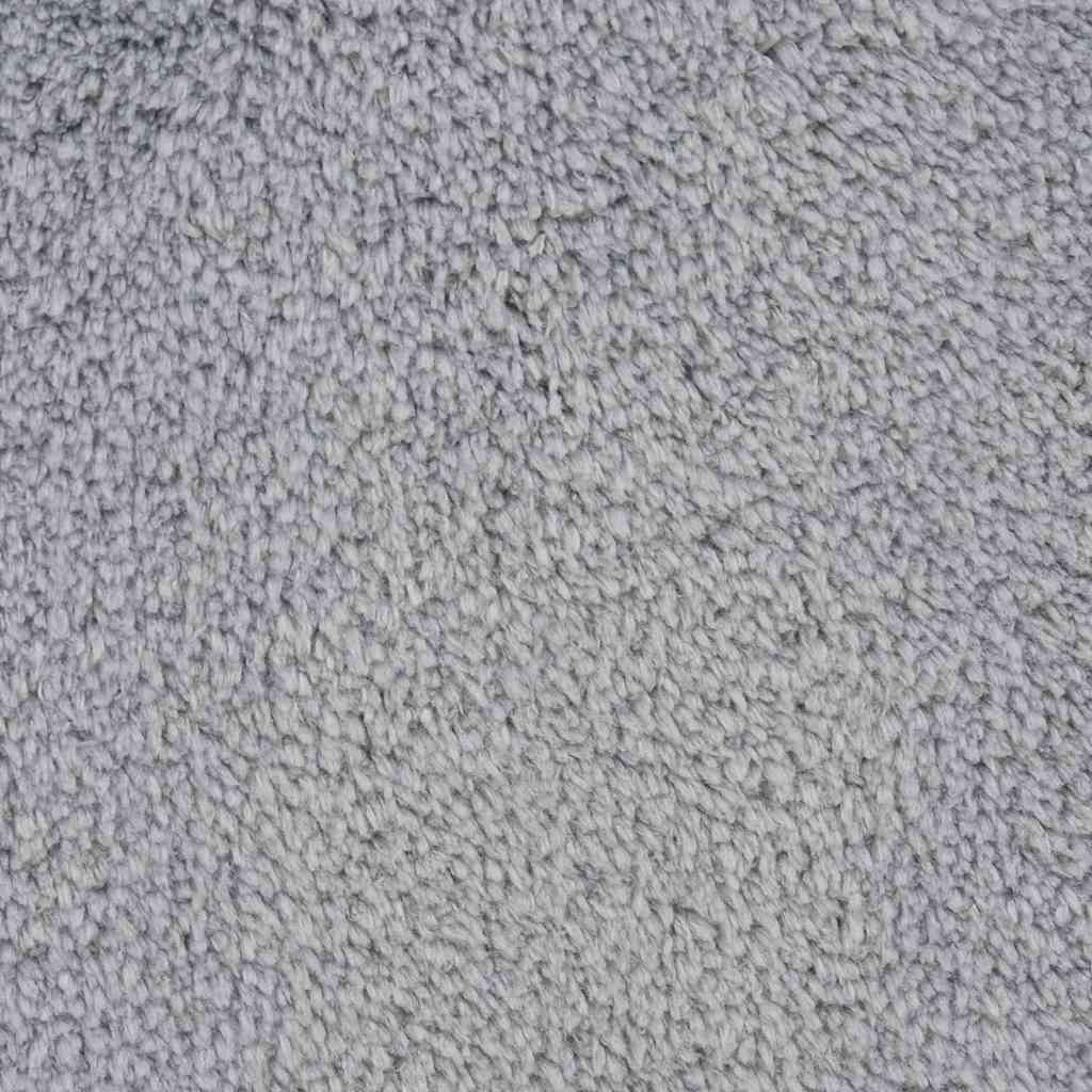 Tappeto a Pelo Corto Grigio 200x140 cm