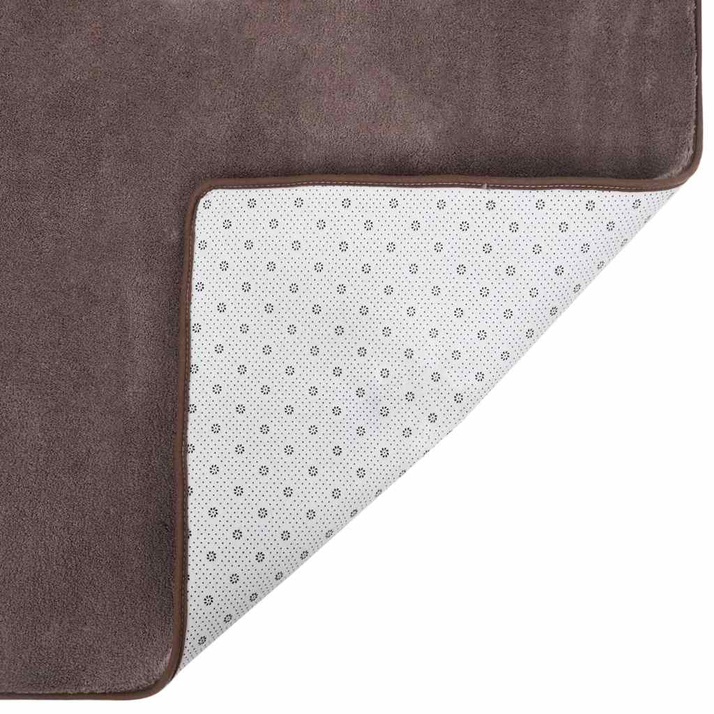 Tappeto a Pelo Corto Grigio Talpa 230x160 cm