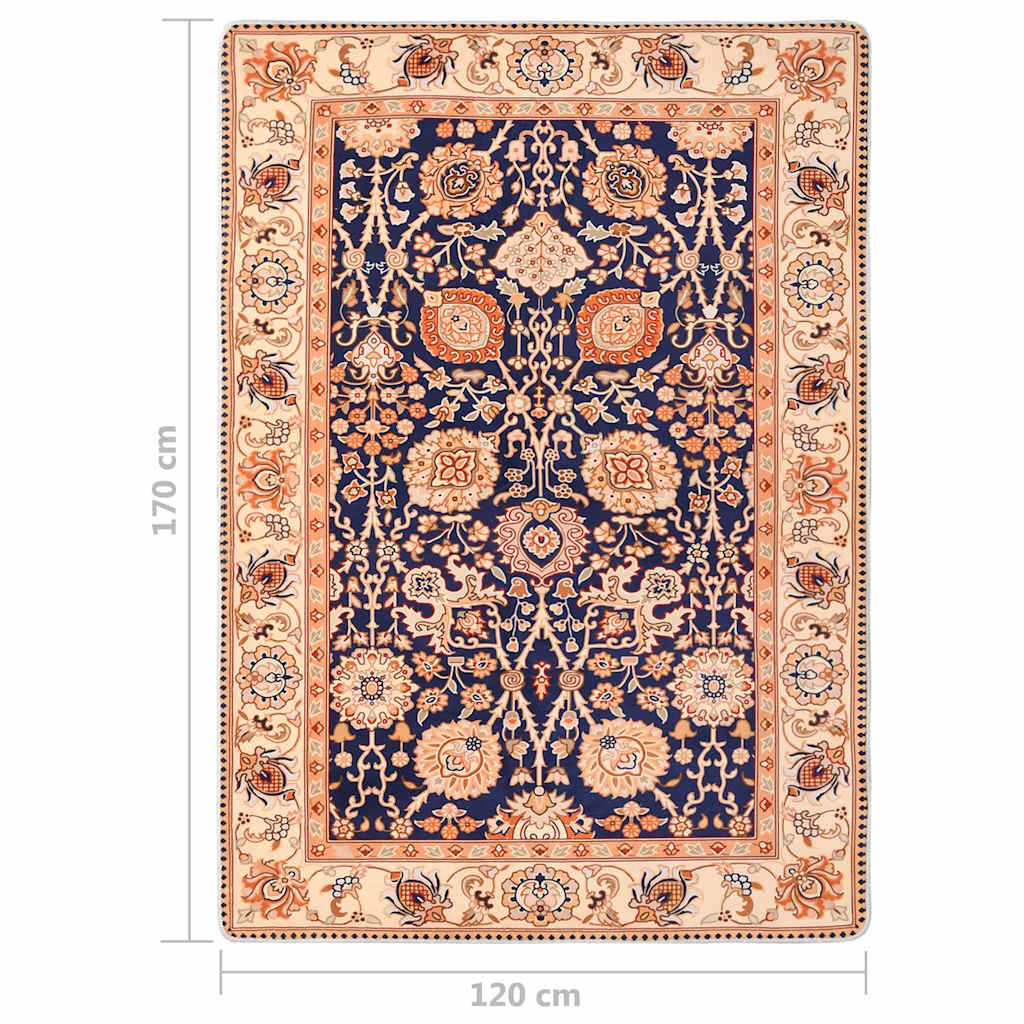 Tappeto Orientale Stampato Multicolore 120x170 cm