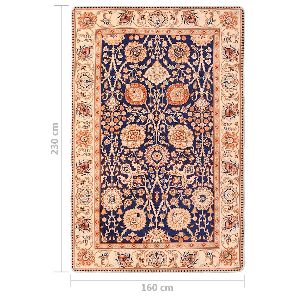 Tappeto Orientale Stampato Multicolore 160x230 cm