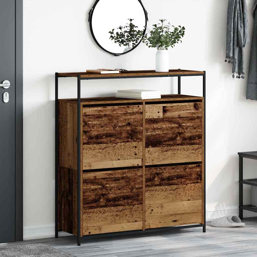 Mobile per scarpe 100 x 34 x 112 cm Legno ingegnerizzato