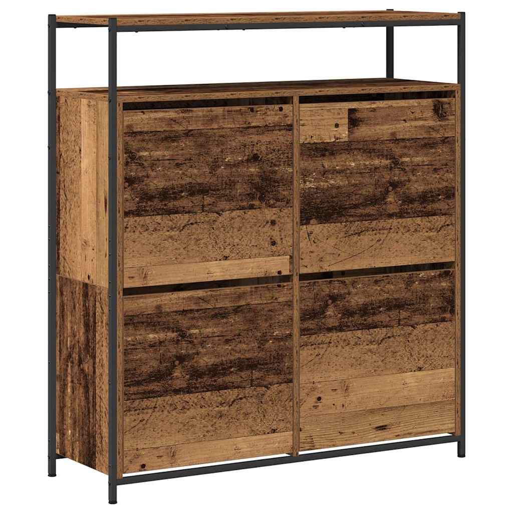 Mobile per scarpe 100 x 34 x 112 cm Legno ingegnerizzato