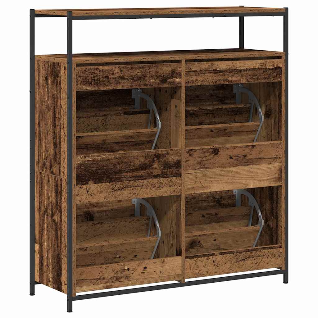 Mobile per scarpe 100 x 34 x 112 cm Legno ingegnerizzato