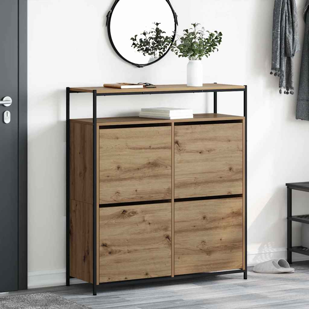 Mobile per scarpe 100 x 34 x 112 cm Legno ingegnerizzato