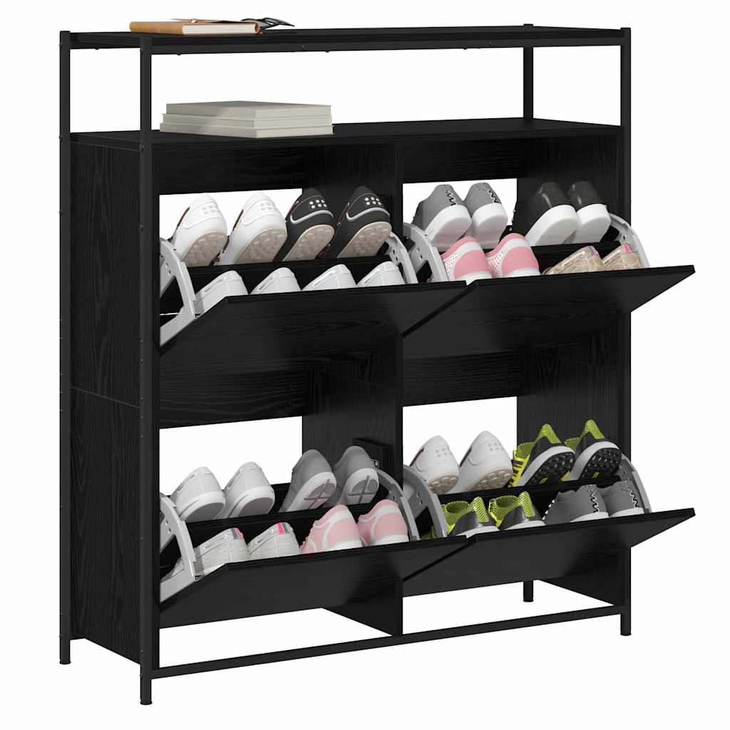 Mobile per scarpe 100 x 34 x 112 cm Legno ingegnerizzato