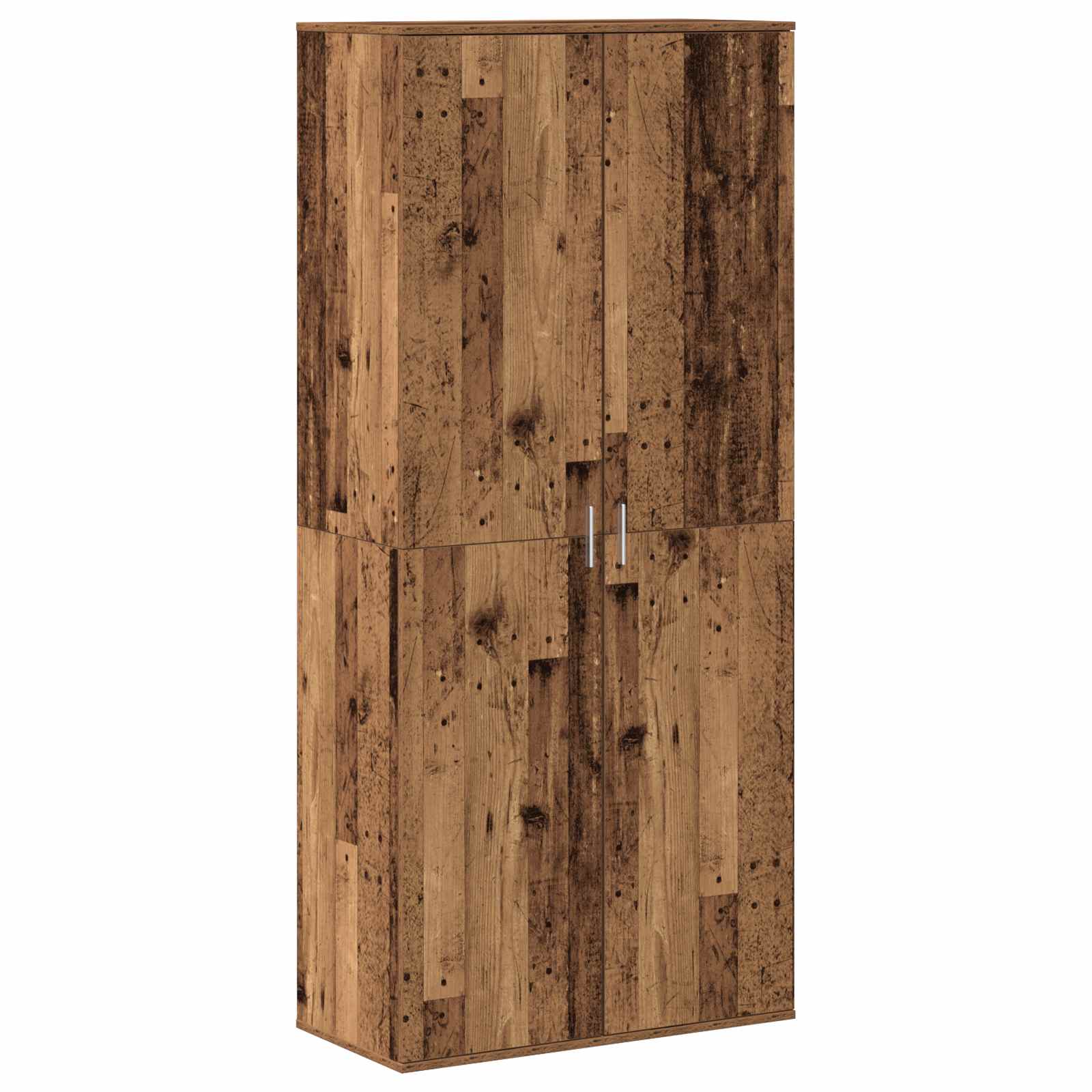 Credenza 80 x 39 x 178 cm Legno ingegnerizzato Legno antico