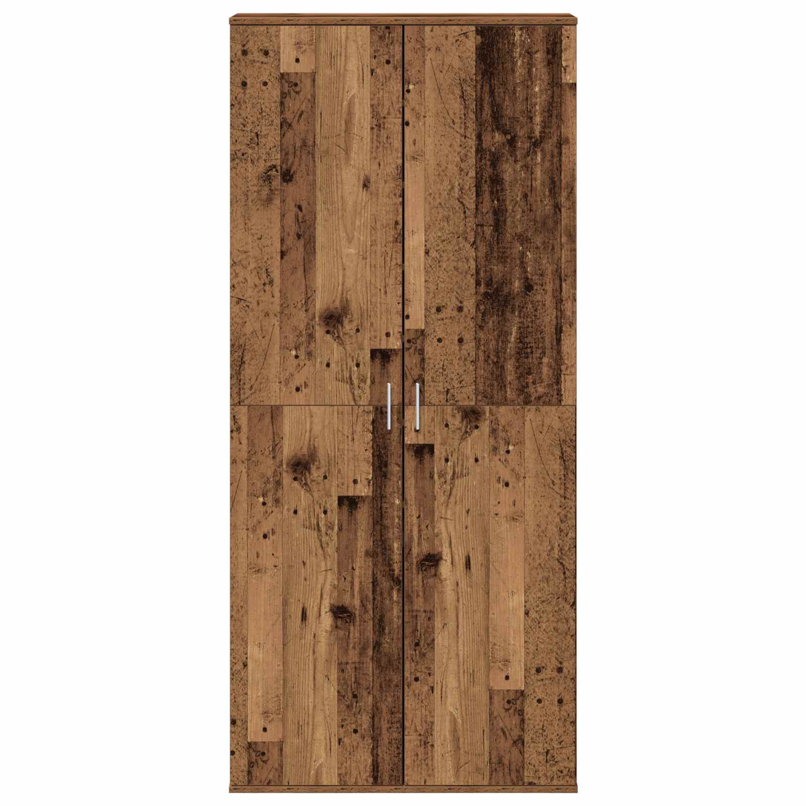 Credenza 80 x 39 x 178 cm Legno ingegnerizzato Legno antico