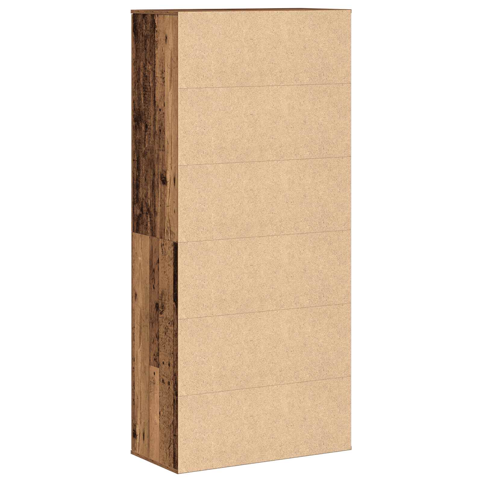 Credenza 80 x 39 x 178 cm Legno ingegnerizzato Legno antico