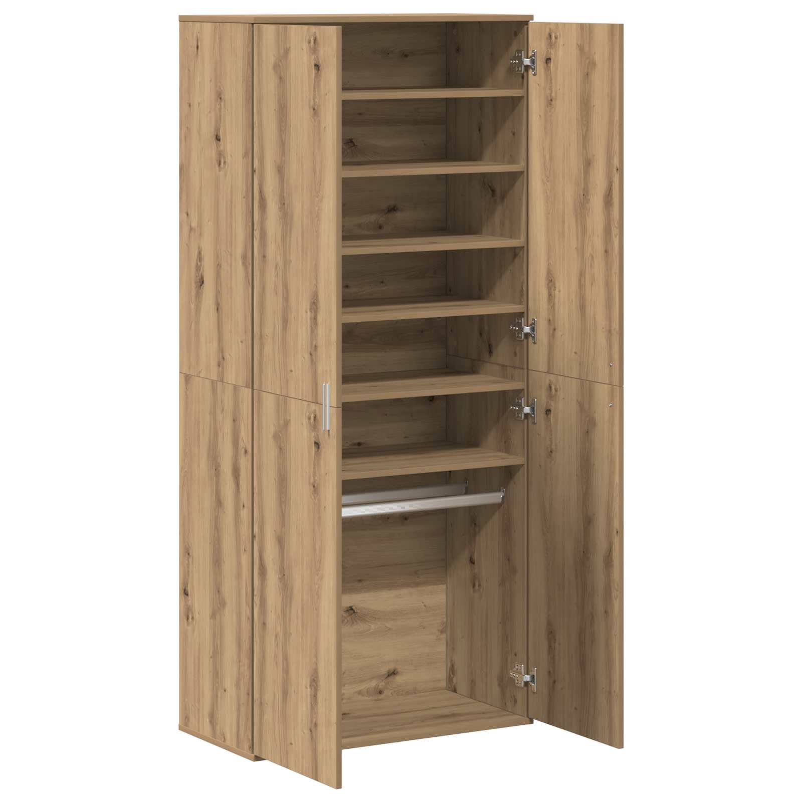 Credenza 80 x 39 x 178 cm Legno ingegnerizzato