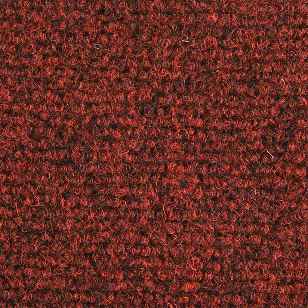 Tappetini per scale autoadesivi 20 pz 65x21x4 cm Bordeaux Rosso Semicircolari Grandi
