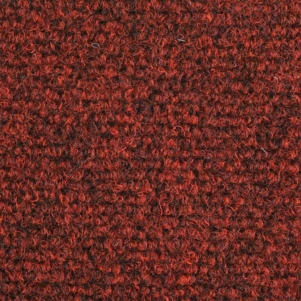 Tappetini per scale autoadesivi 30 pz 65x21x4 cm Bordeaux Rosso Semicircolari Grandi