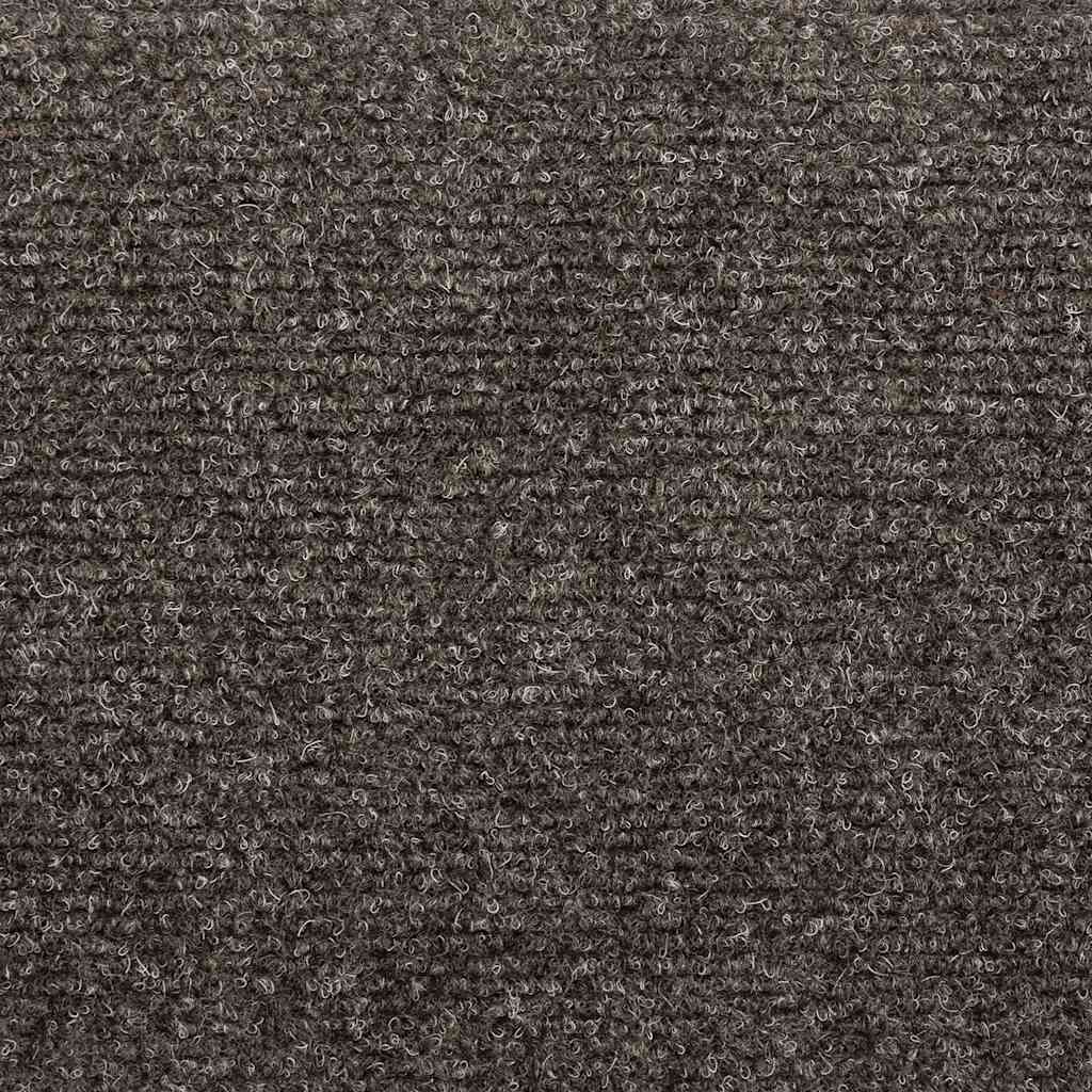 Tappetini per scale autoadesivi 30 pz 56x17x3 cm antracite semicircolari
