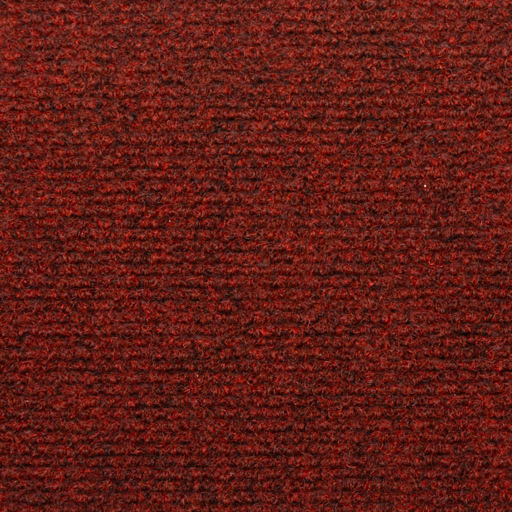 Tappetini per scale autoadesivi 30 pz 65x21x4 cm Bordeaux Rosso Bordo rettangolare