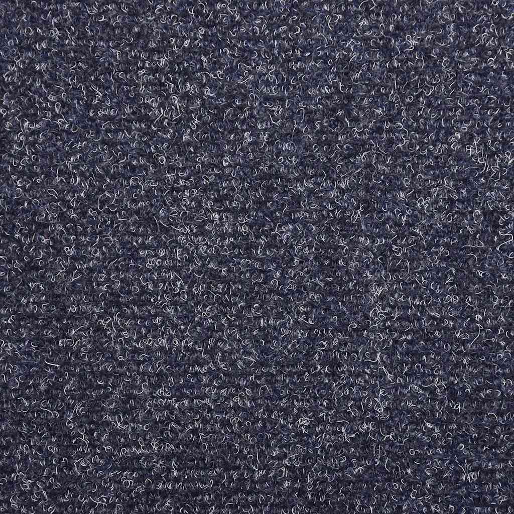 Tappetini per scale autoadesivi 30 pz 65x21x4 cm blu bordo rettangolare