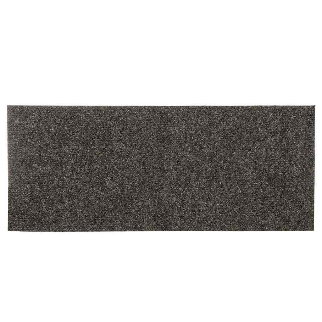 Tappetini per scale autoadesivi 30 pz 60x25 cm antracite rettangolari