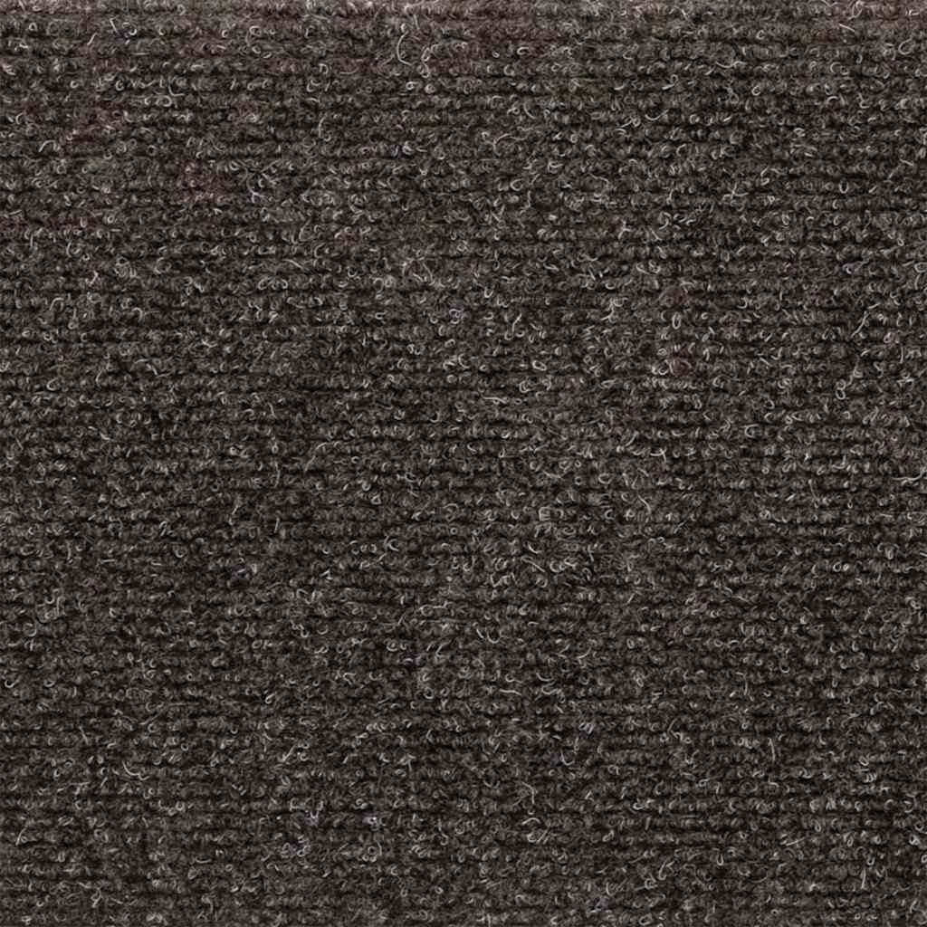 Tappetini per scale autoadesivi 30 pz 60x25 cm antracite rettangolari