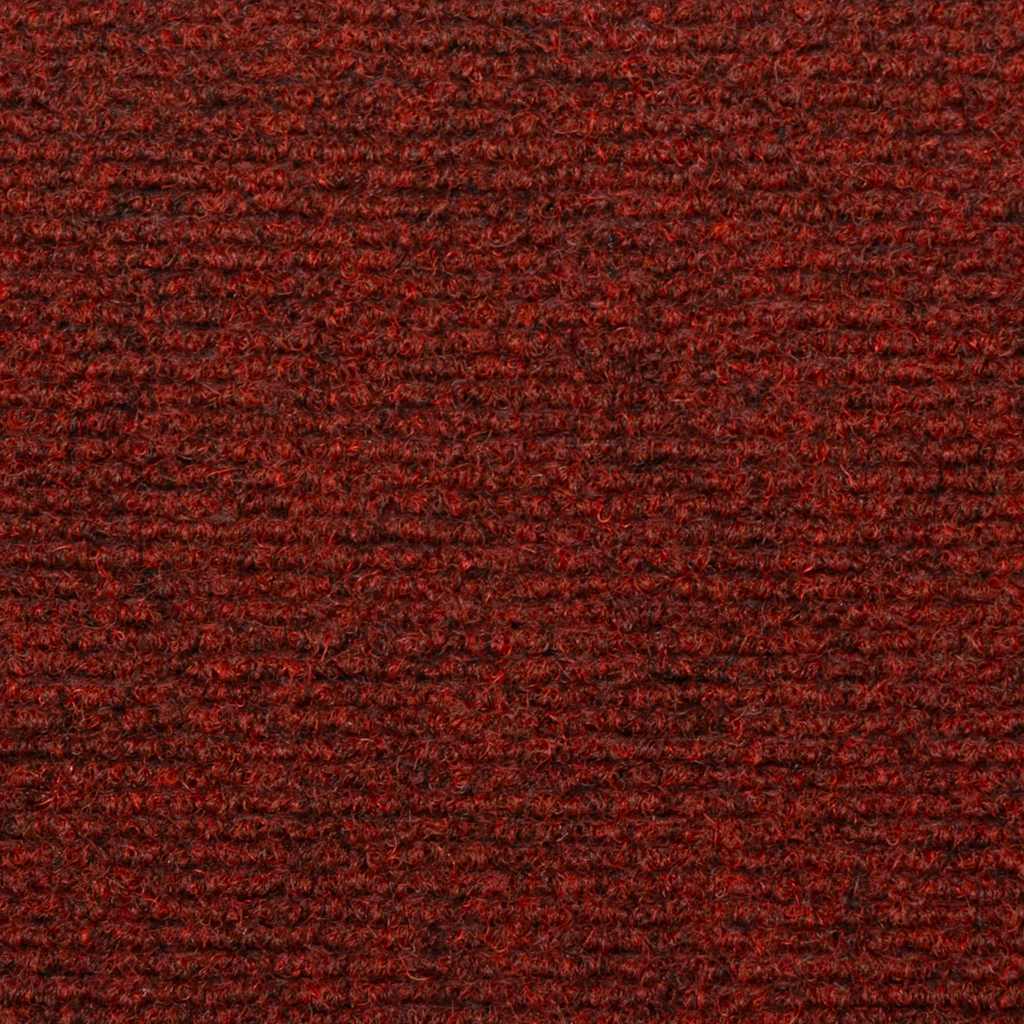 Tappetini per scale autoadesivi 20 pz 65x21x4 cm Bordeaux Rosso Bordo rettangolare