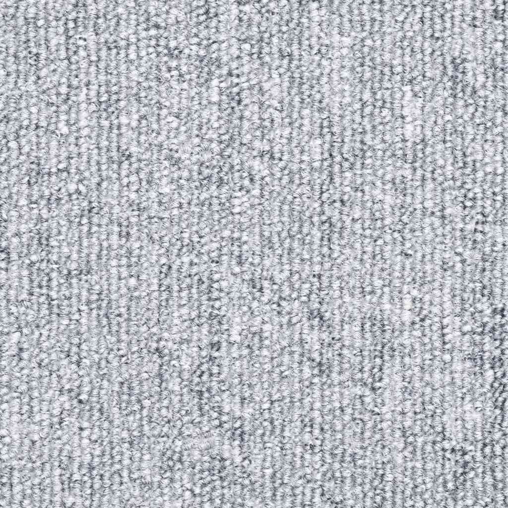 Tappetini per scale 30 pz 56x17x3 cm Grigio chiaro Semicircolari