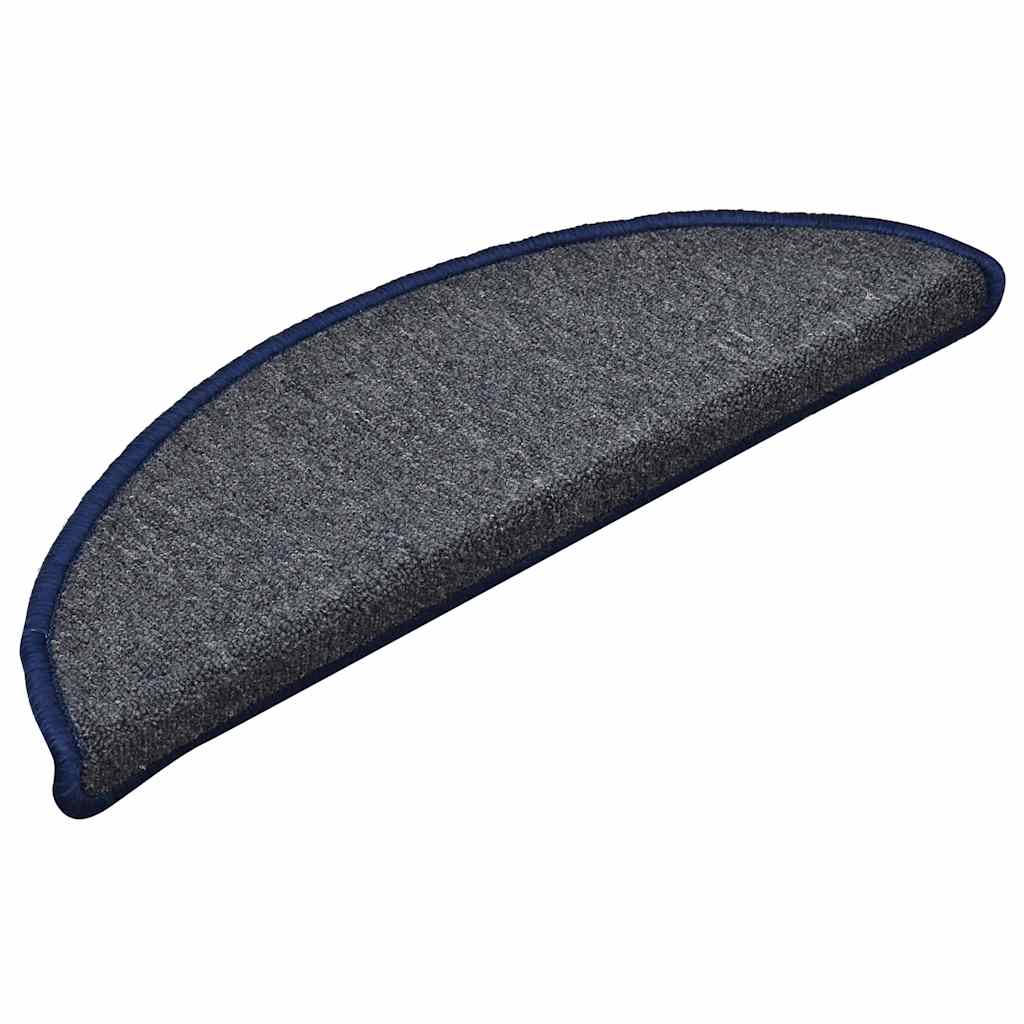 Tappetini per scale autoadesivi 30 pz 56 x 17 x 3 cm Non-Slip