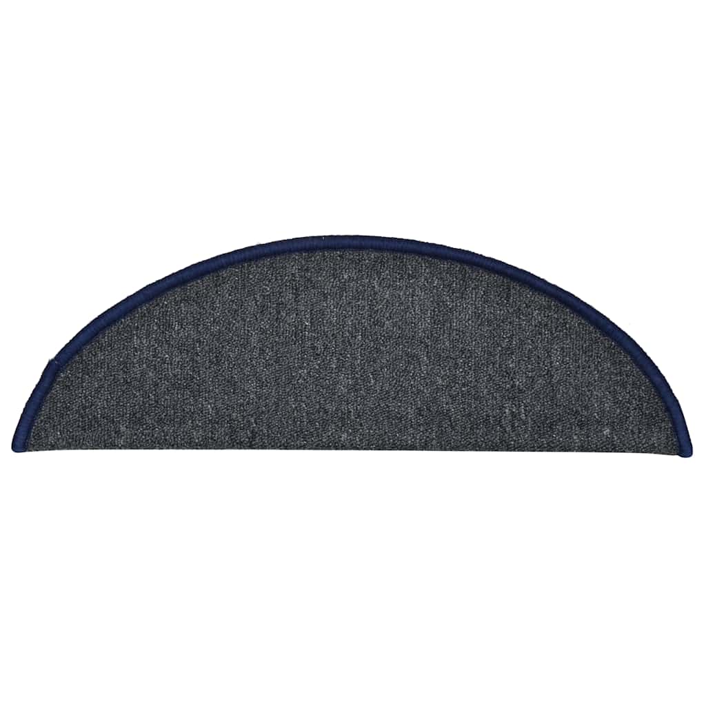 Tappetini per scale autoadesivi 30 pz 56 x 17 x 3 cm Non-Slip