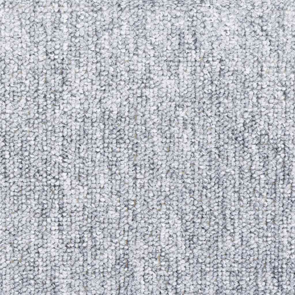 Tappetini per scale 30 pz 65x24x4 cm Grigio chiaro Semicircolari Grandi